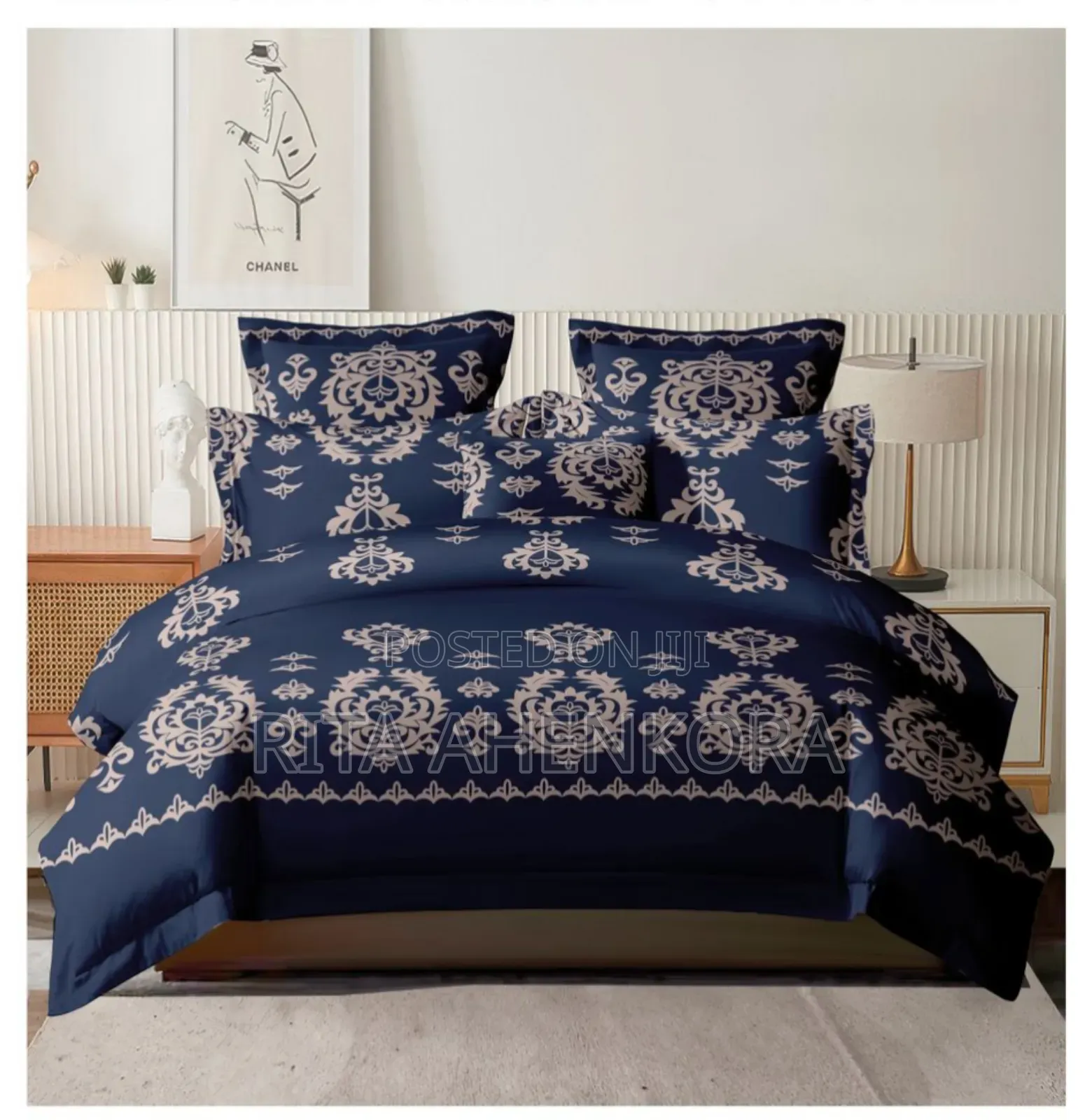 King-Size Bedsheets With Matching Pillowcases