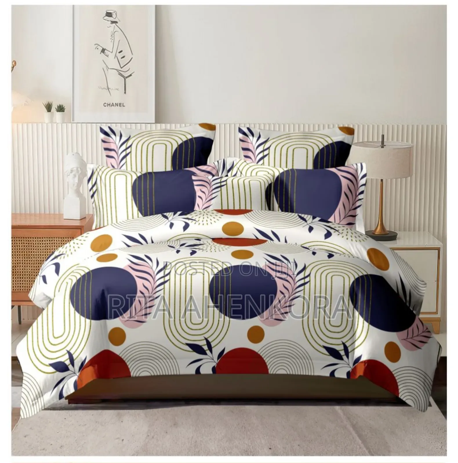 King-Size Bedsheets With Matching Pillowcases