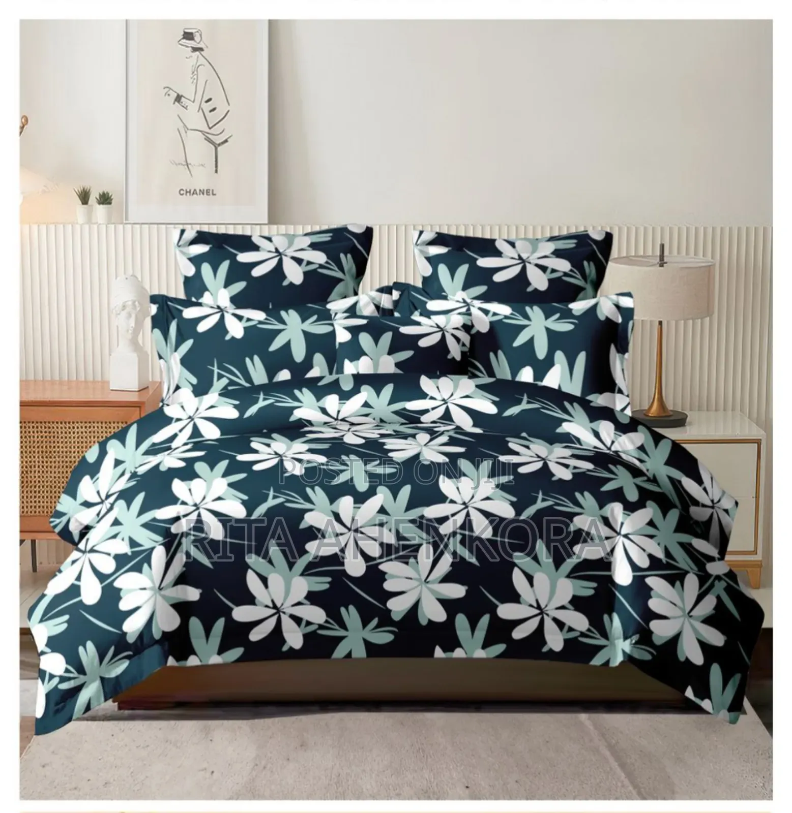 King-Size Bedsheets With Matching Pillowcases