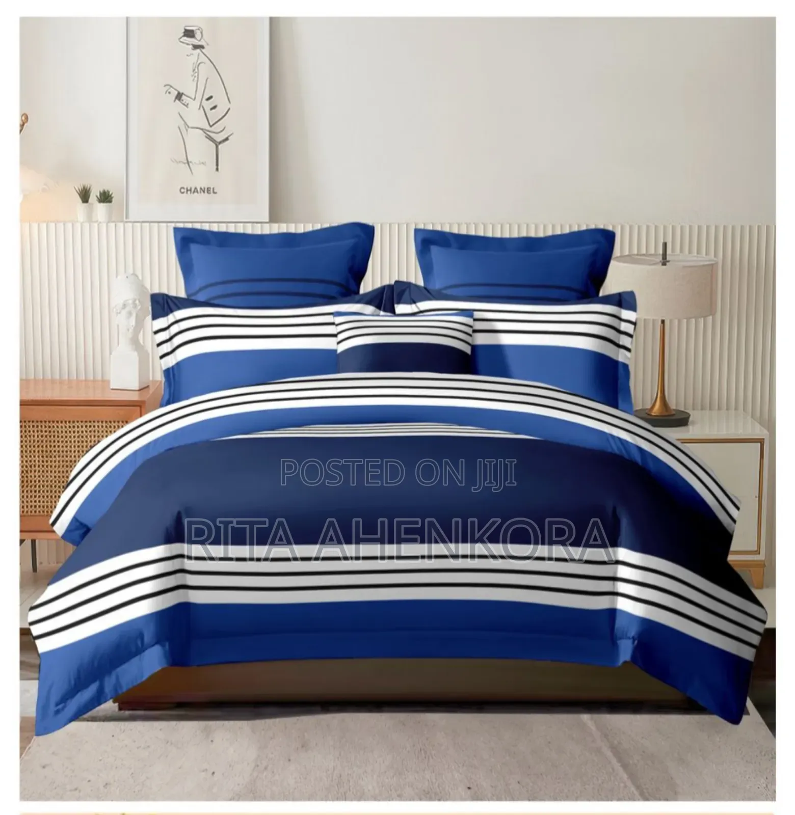King-Size Bedsheets With Matching Pillowcases