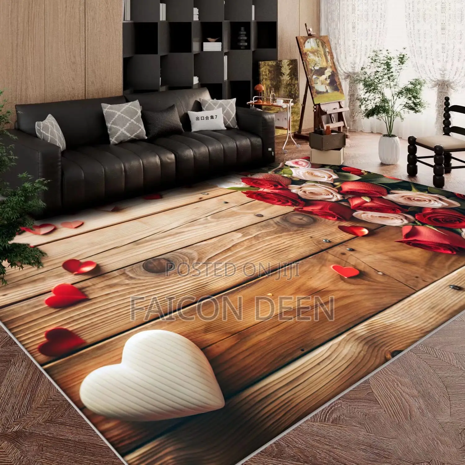 Turn Your Floor Into Luxury;Superior Quality Hairy Carpets 200x300cm)