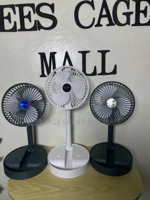 Super Portable Foldable Telescopic Usb Rechargeable Fan