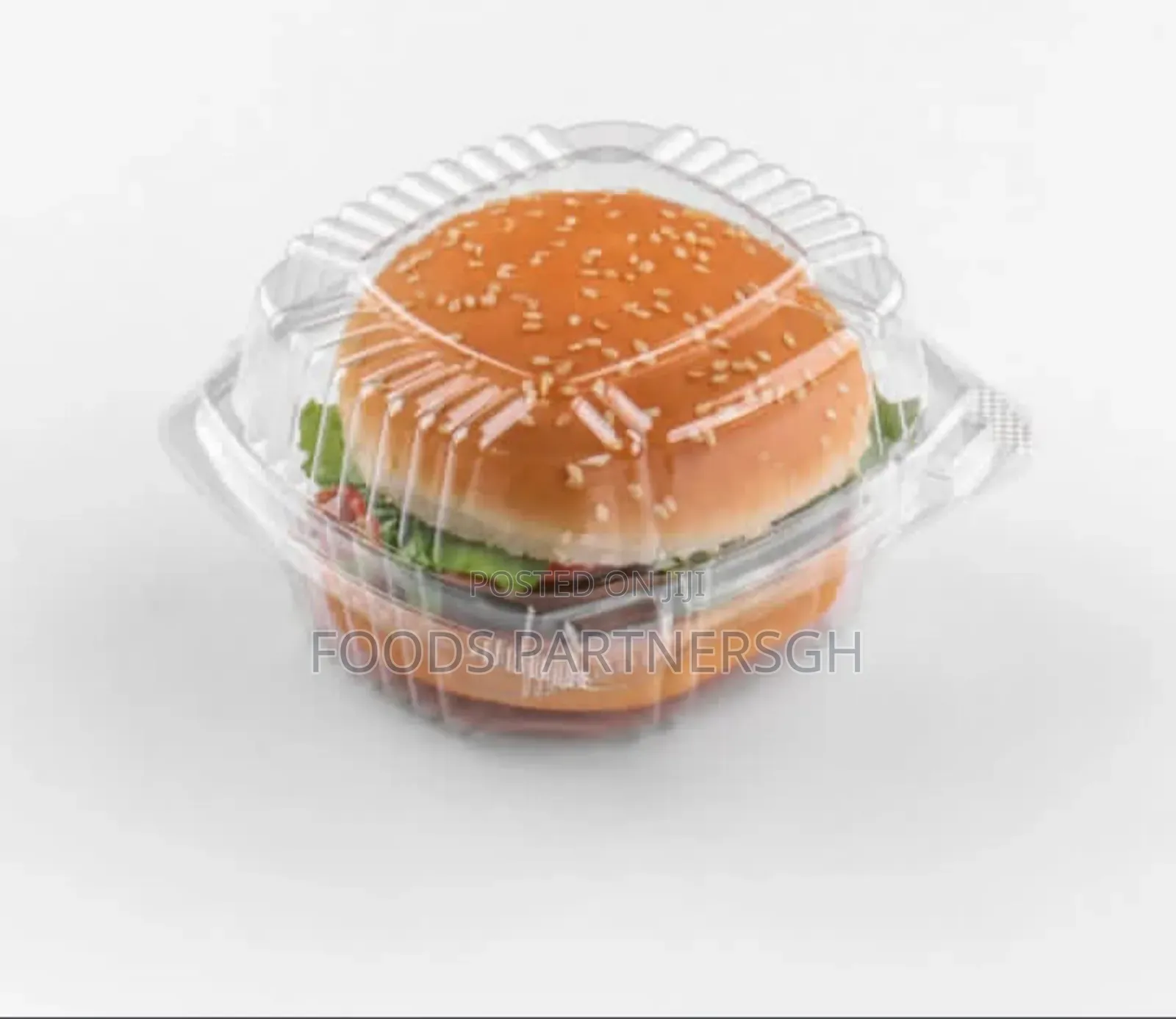 Clear Burger Boxes(Available in Different Sizes)