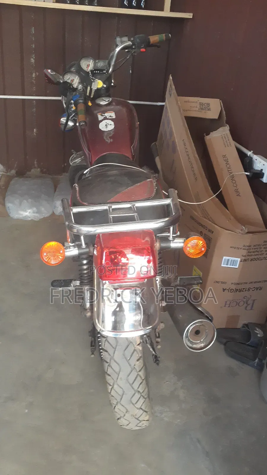 Haojue HJ125-8K 2020 Red