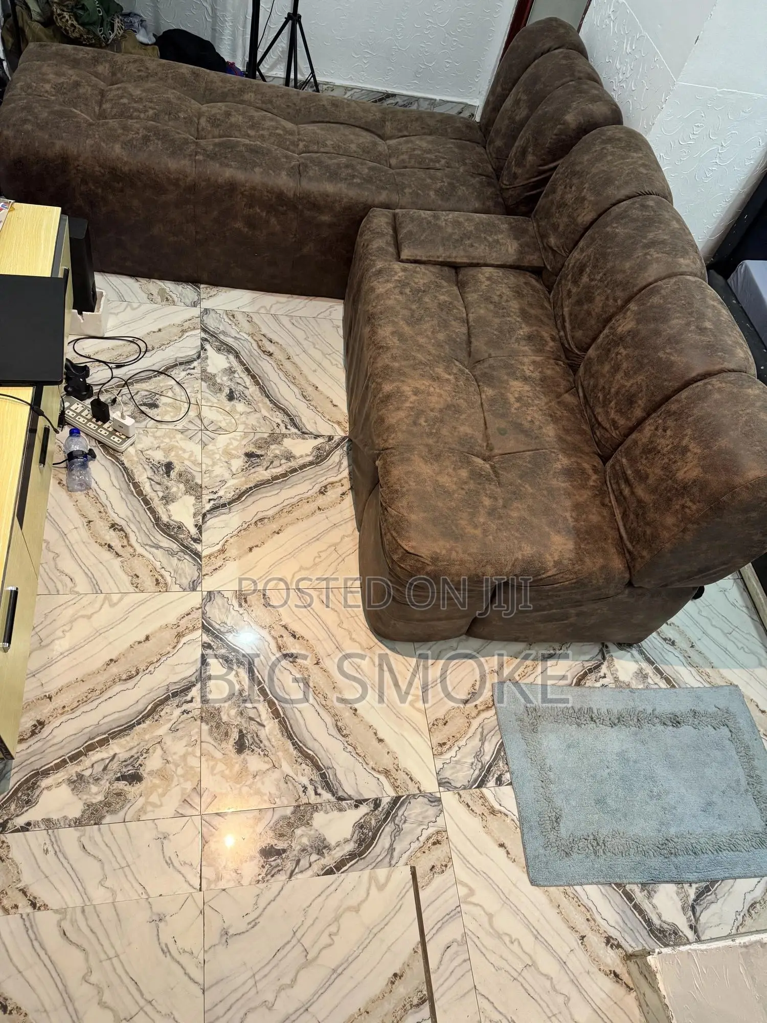 L Shaped Couch Available for Sale