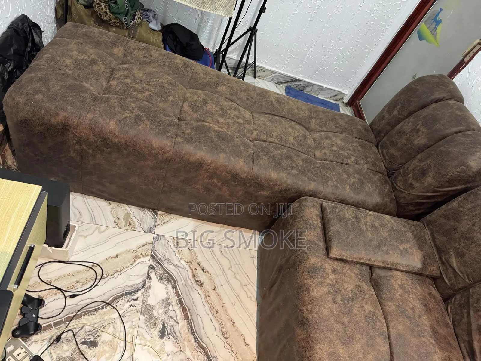 L Shaped Couch Available for Sale