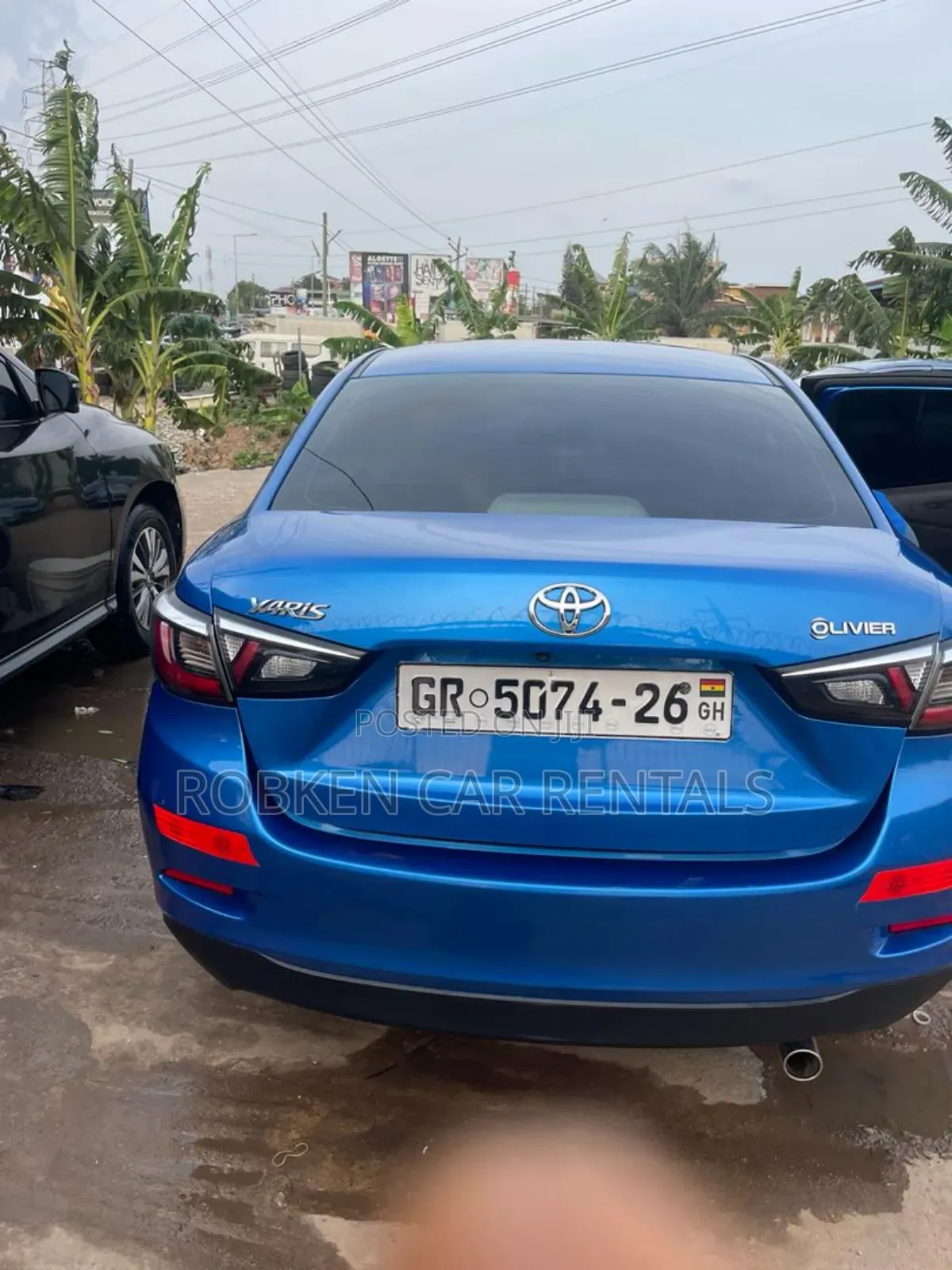 For Rent-Toyota Yaris ( Strictly Chauffeur )