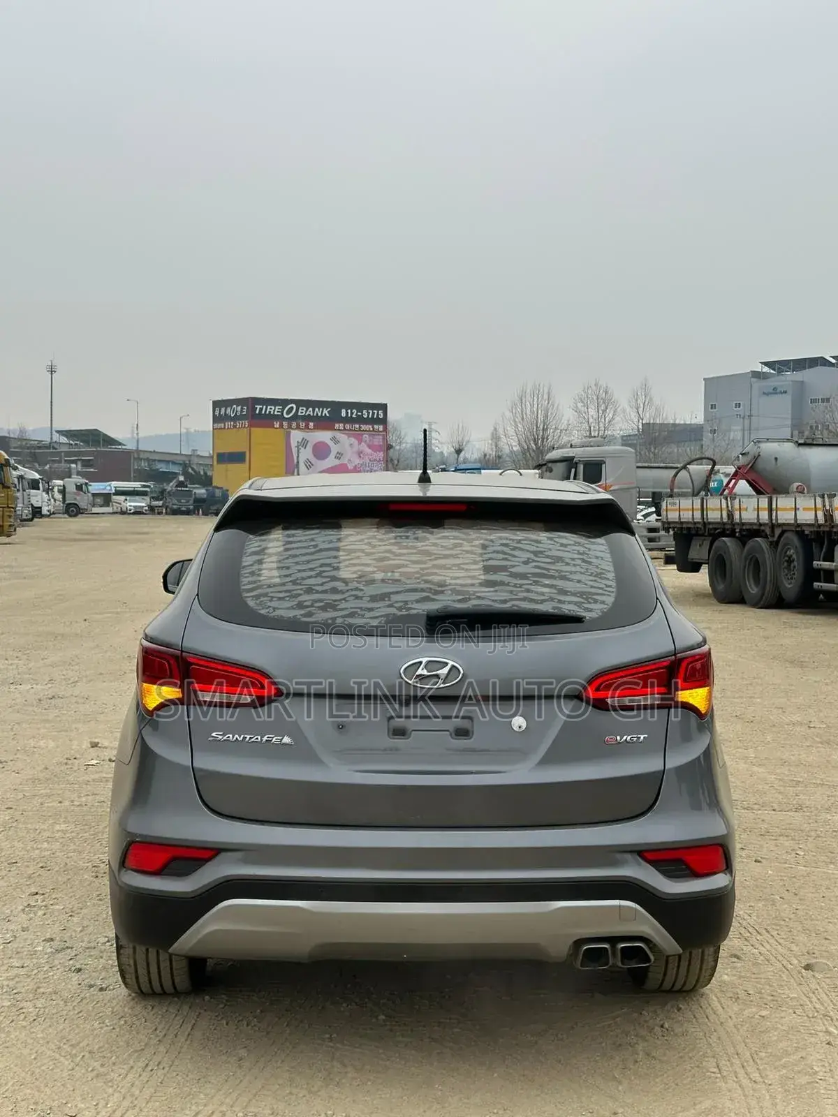 Hyundai Santa Fe 2016 Gray