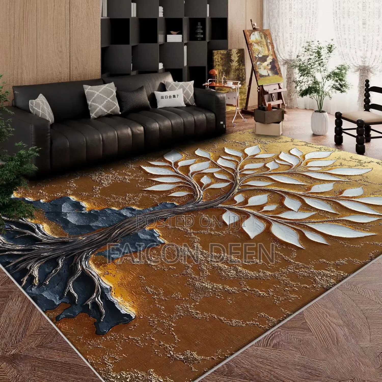 Comfort That Sells Fast (Modern Hairy Big Size Carpets 200x300cm