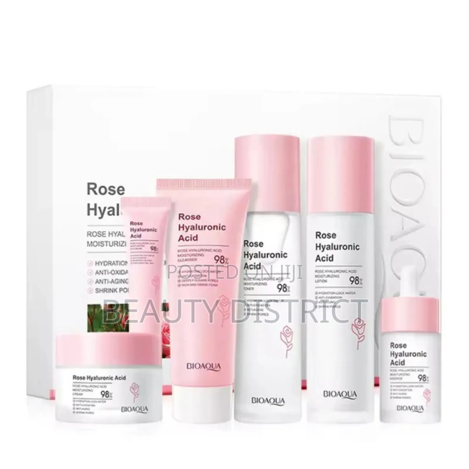 Rose Hyaluronic Acid Set