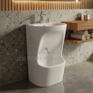 Pedestal Basin With Leg Wash