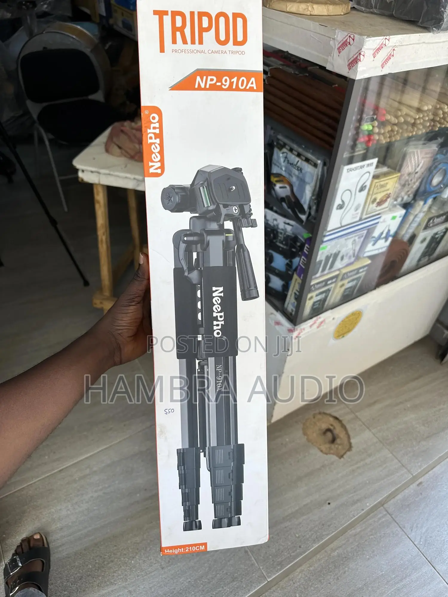 Big Tripod Stand For Both Camera And Phone