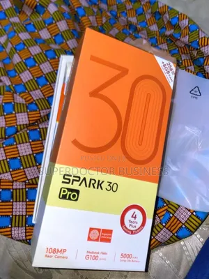 New Tecno Spark 30 Pro 256 GB Black