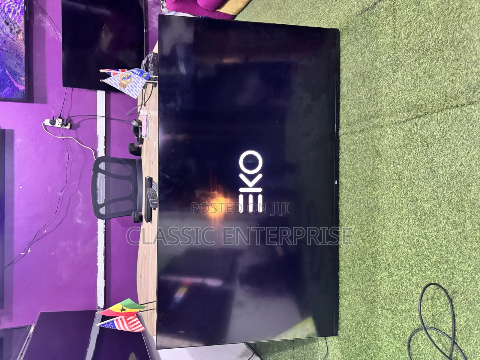 Eko 2024 Qled 65 Inches Google With HDR 10 Super Power Tv