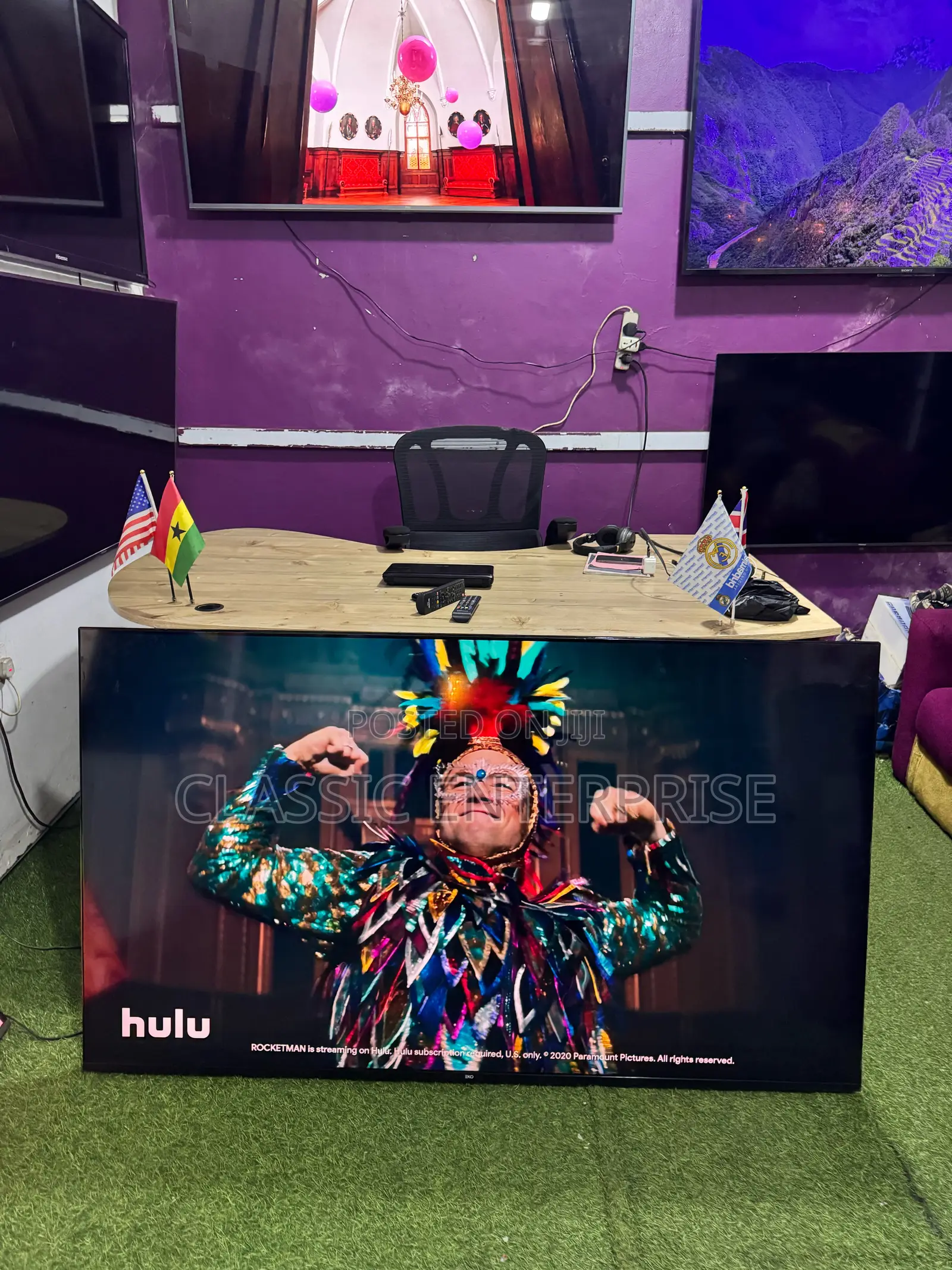 Eko 2024 Qled 65 Inches Google With HDR 10 Super Power Tv