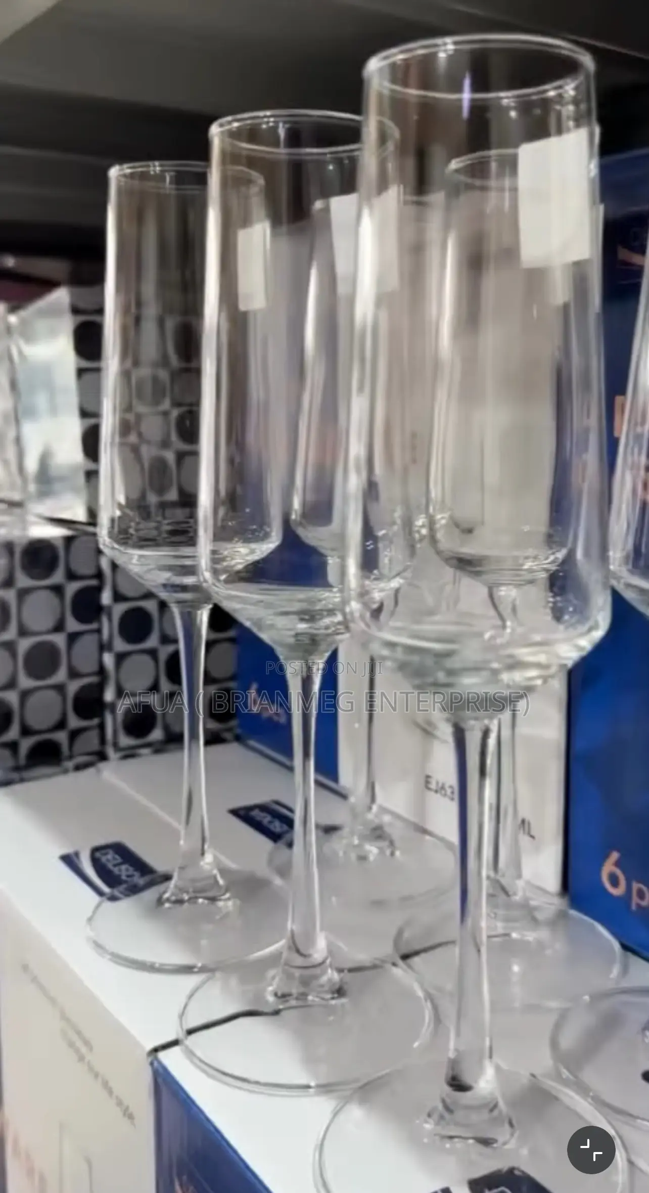 Beverage Glasses ( Liquor, Wine Etc )
