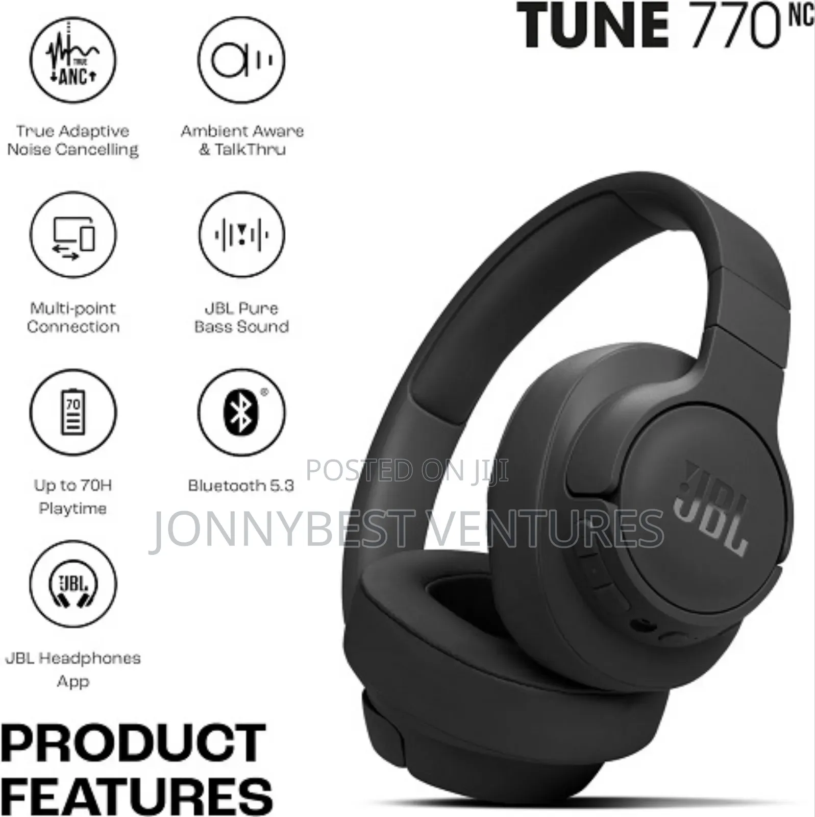 Jbl Wireless Headset Pure Bass
