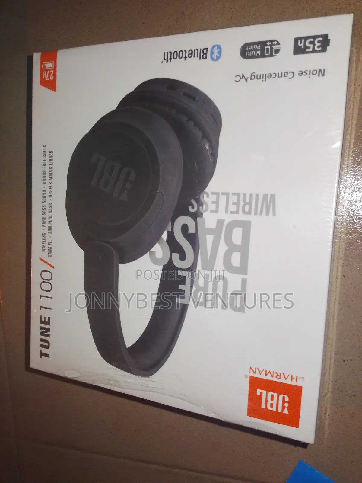 Jbl Wireless Headset Pure Bass