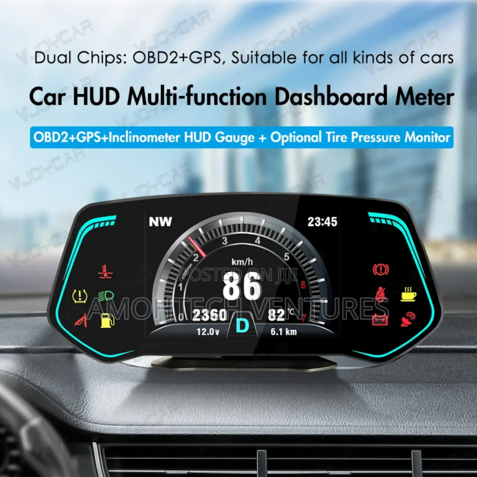 Dashboard Car Digital