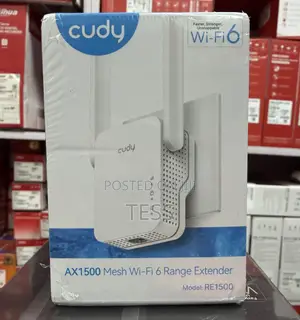Cudy Wifi Range Extender Re1500 Ax1500 Wifi 6 Dual Band