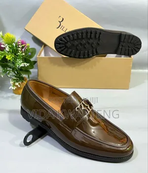 Executive Billionaire Coffee Brown Shoes
