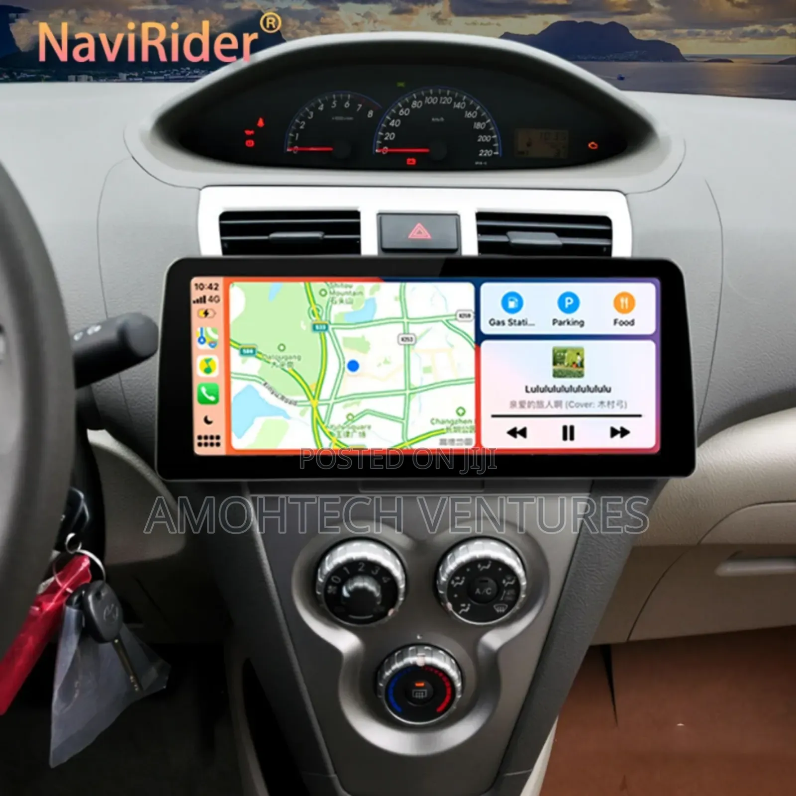 Void, Belta, Yaris Android Carplay Big Screen