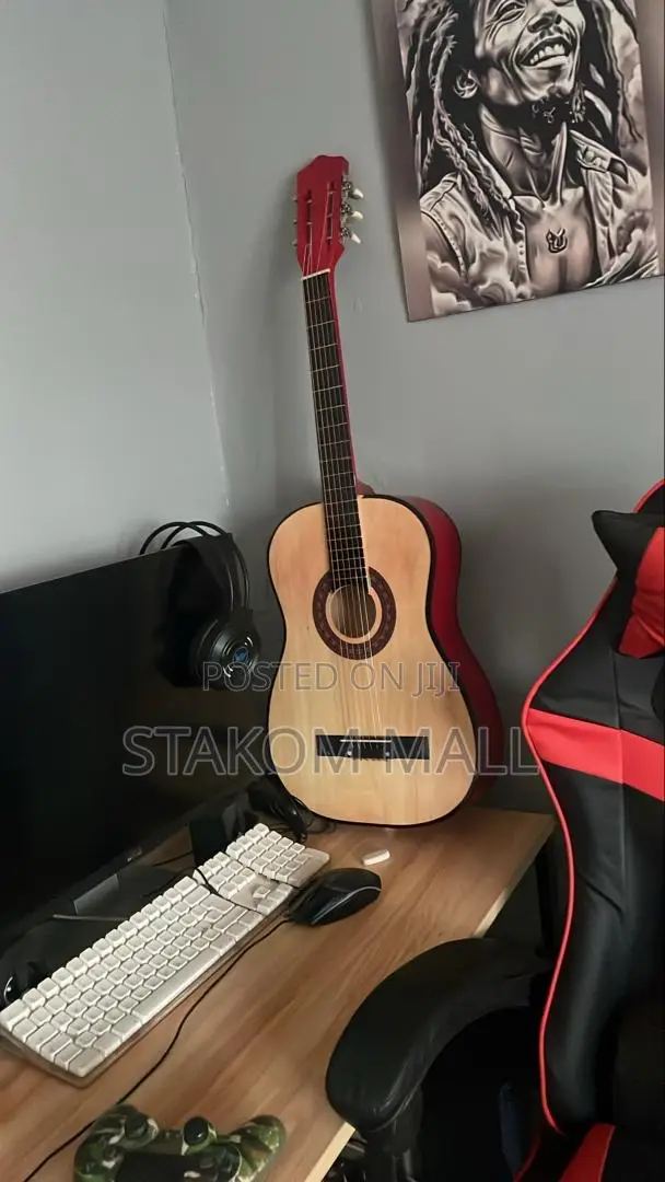 Acoustic Guitar, 6 Strings- 38 Inches