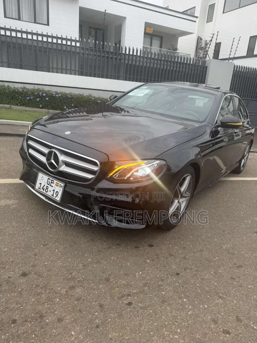 Mercedes-Benz E300 Base RWD Sedan (2.0L 4cyl 9A) 2017 Black