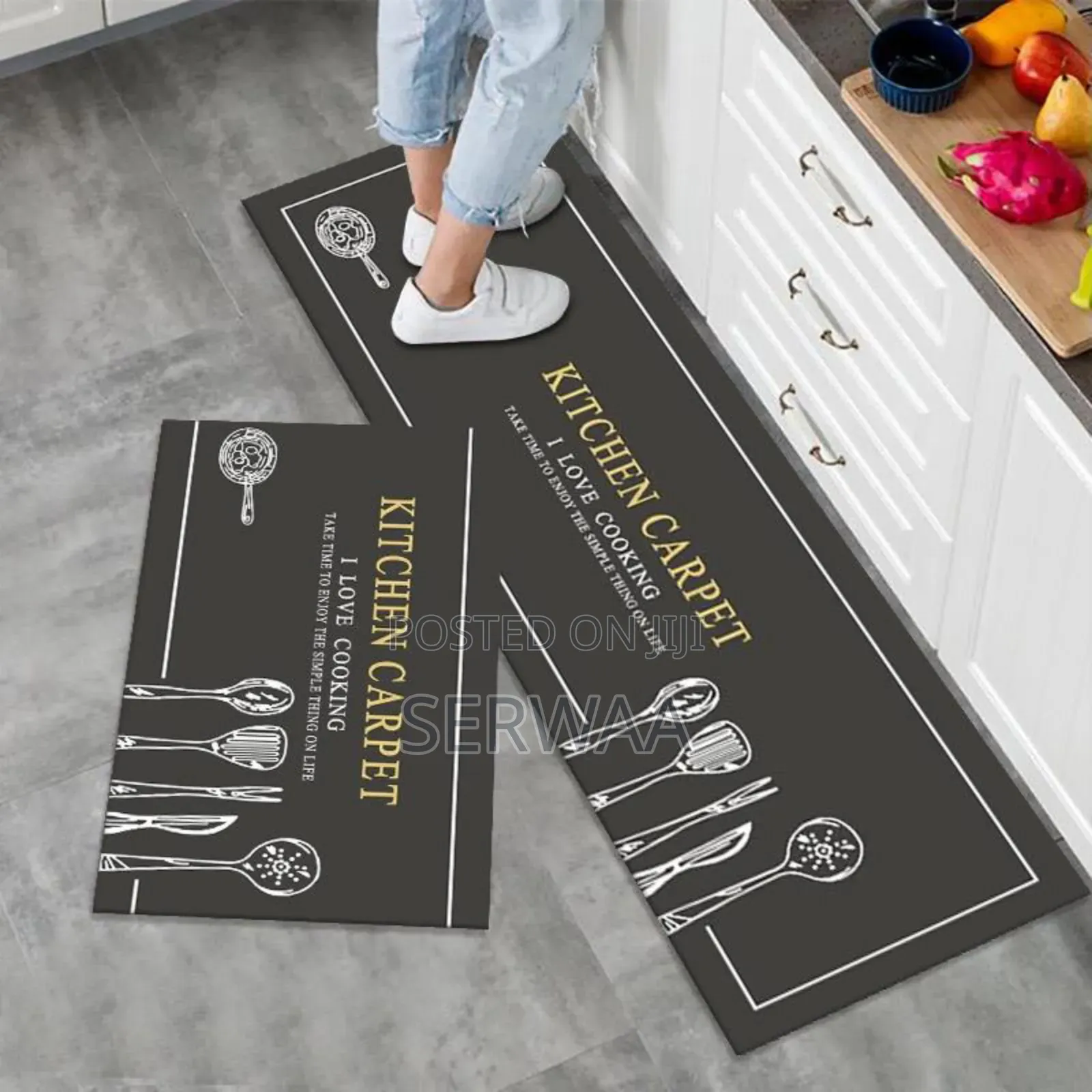 2 Piece Kitchen Mats