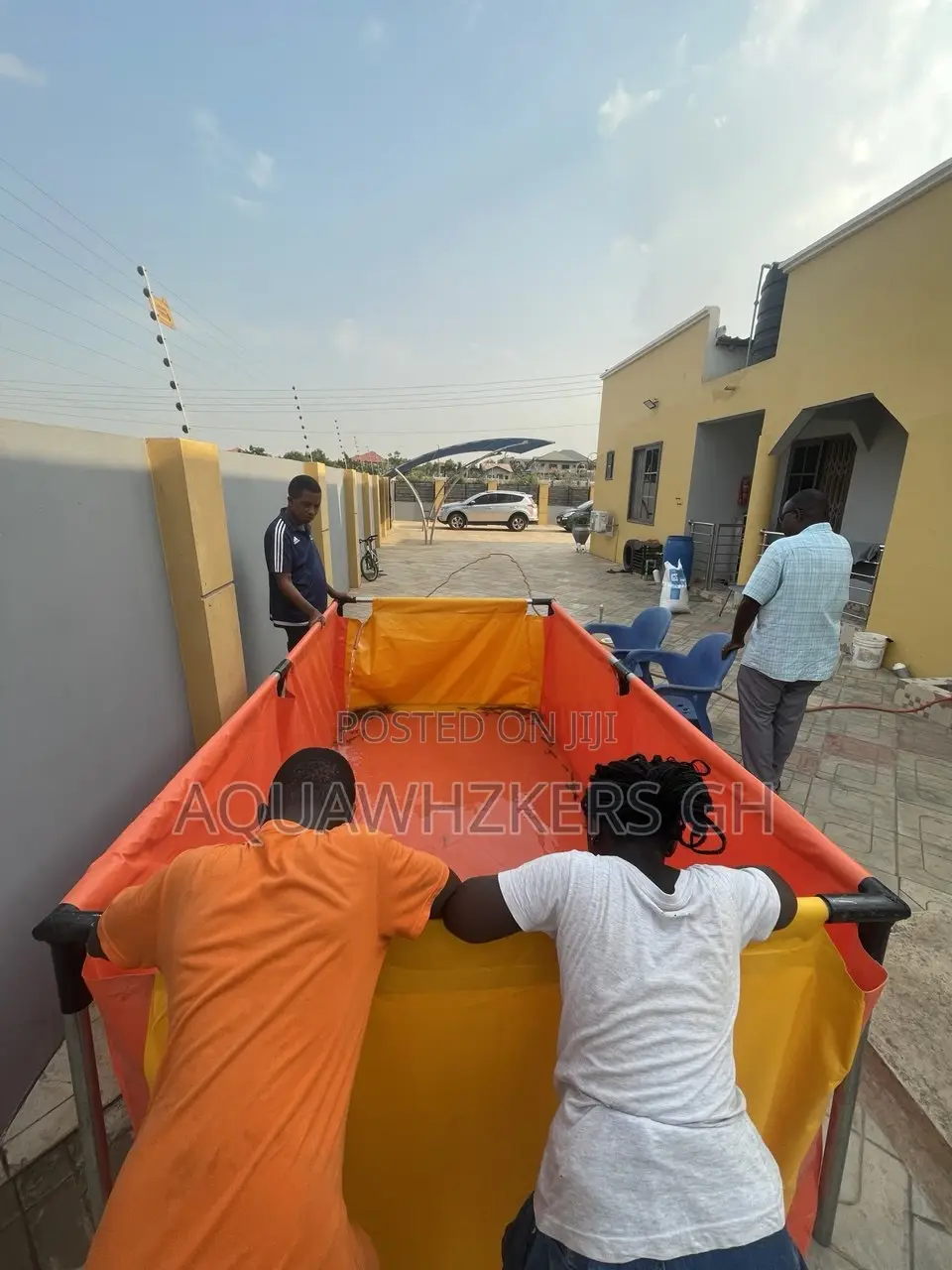 10ft by 5ft by 3ft Tarpaulin Tank
