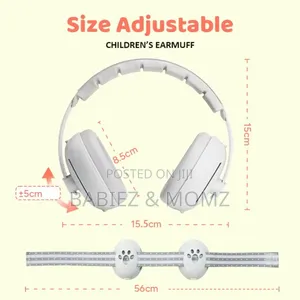 2-in-1 Baby Earmuffs – Noise Protection Headphones For Infants