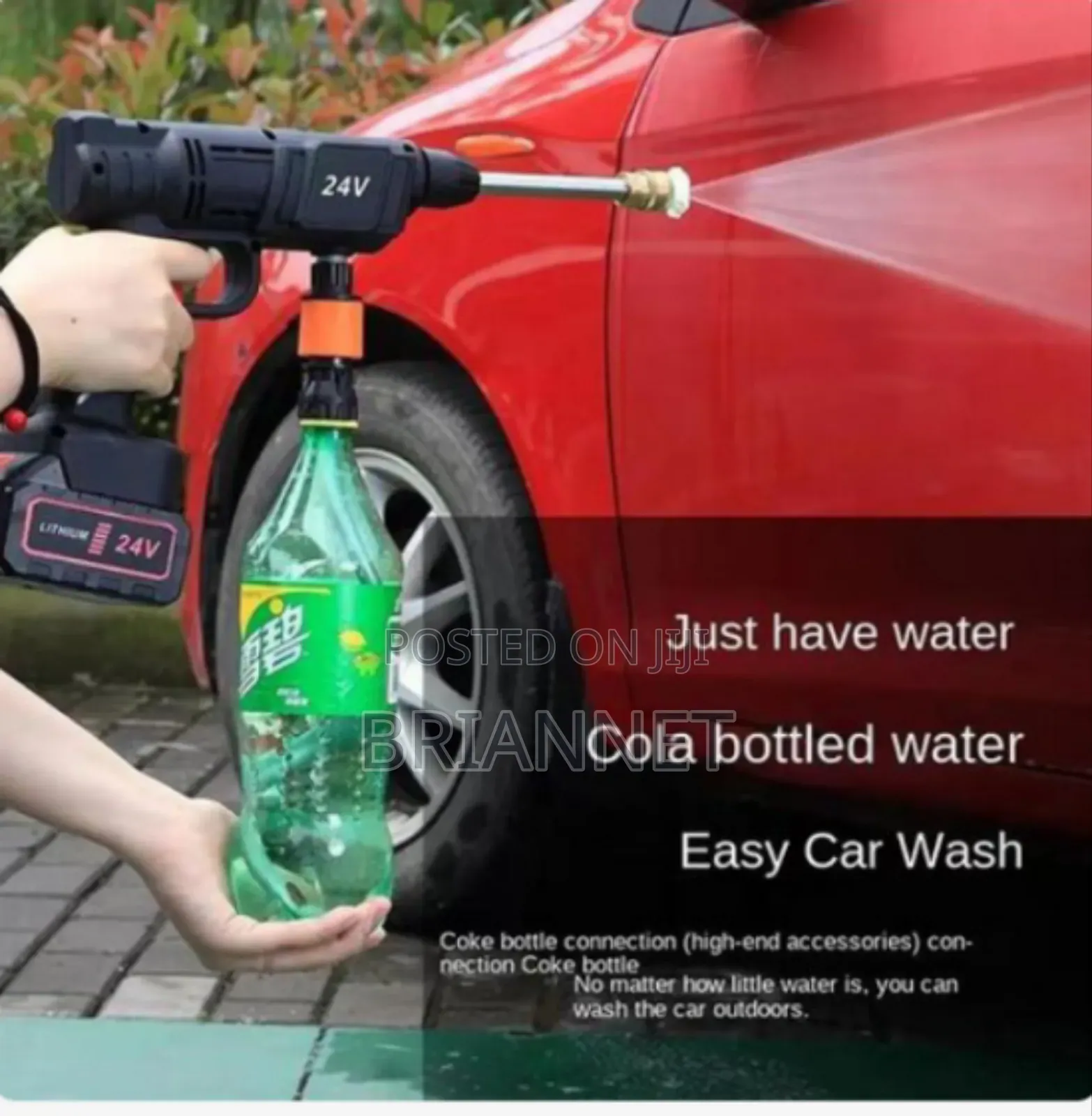 Portable Cordless High Pressure Spray Water Gun