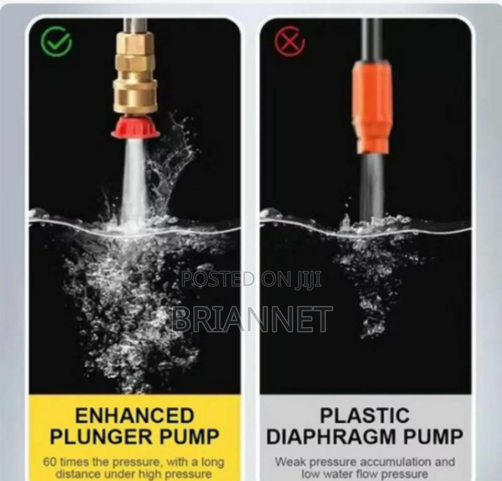 Portable Cordless High Pressure Spray Water Gun