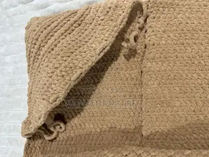Brown Chunky Hooded Blanket for Newborns