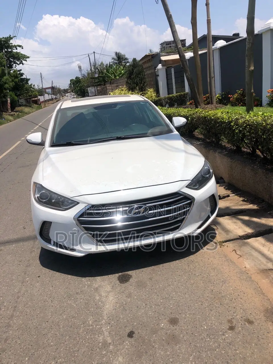 Hyundai Elantra Sport 2018 White