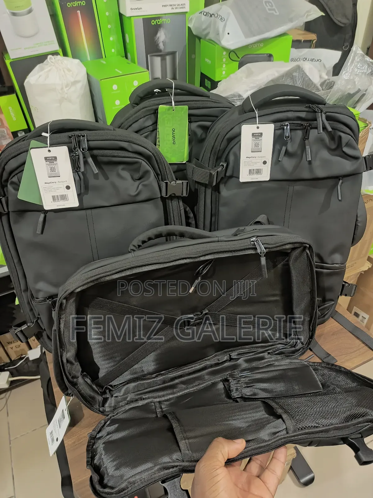 Oraimo Megacarry Expandable Waterproof Business Backpack