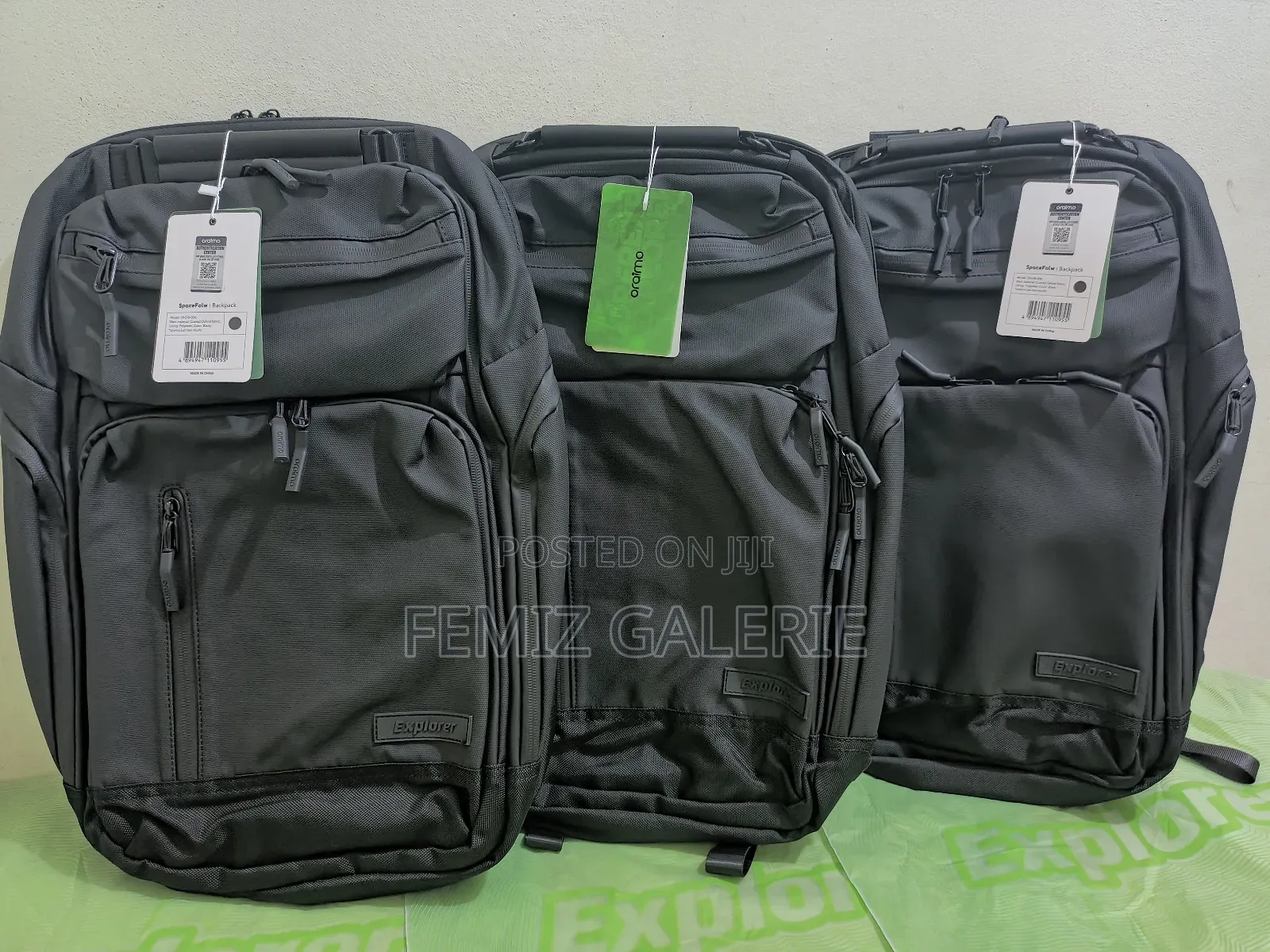 Oraimo Spaceflow Spacious Waterproof Backpack