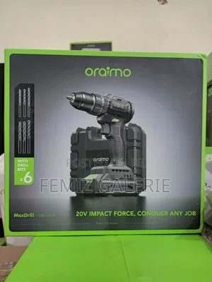 Oraimo Maxdrill 20v Cordless Versatile Power Drill Driver