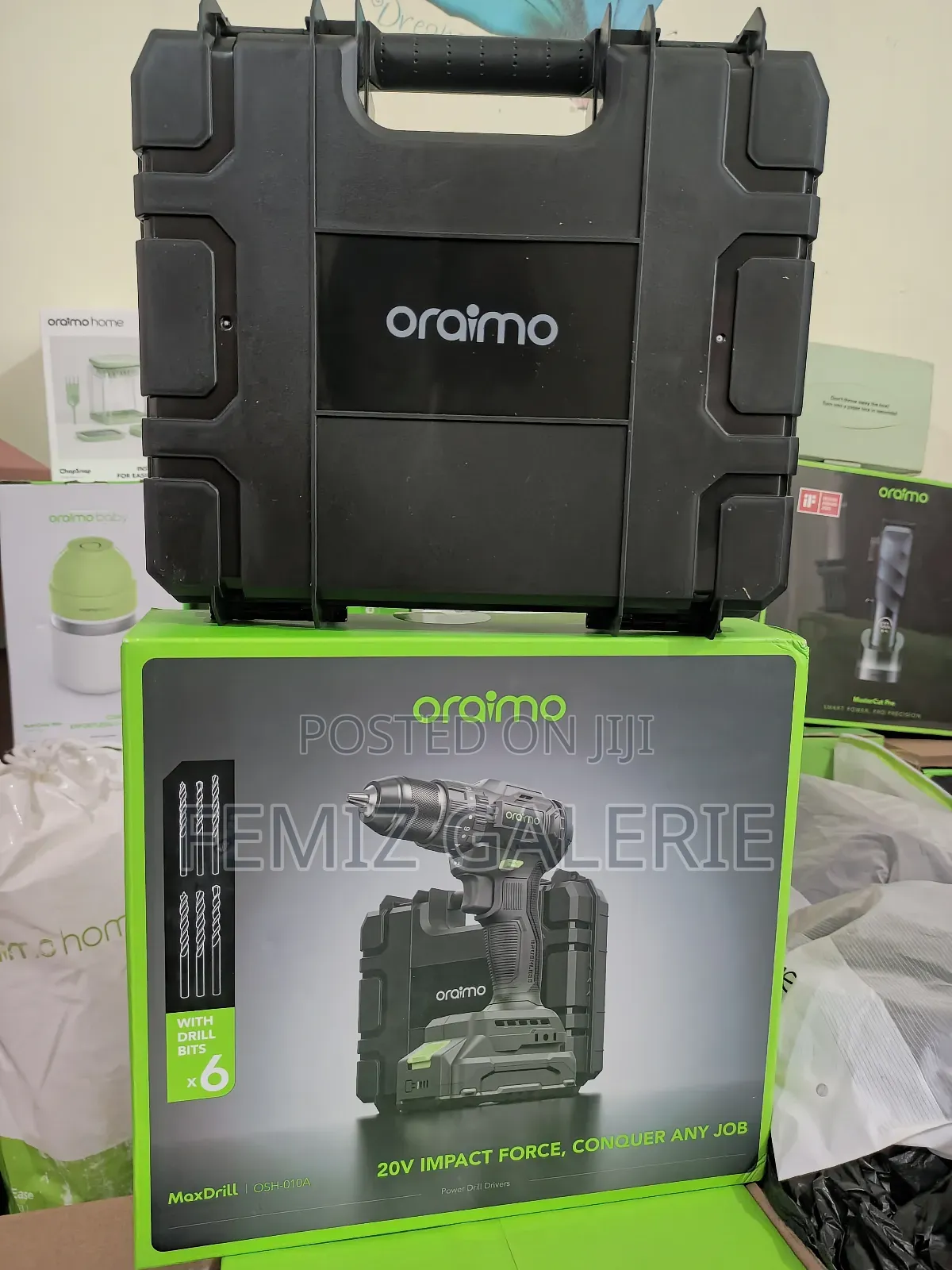 Oraimo Maxdrill 20v Cordless Versatile Power Drill Driver