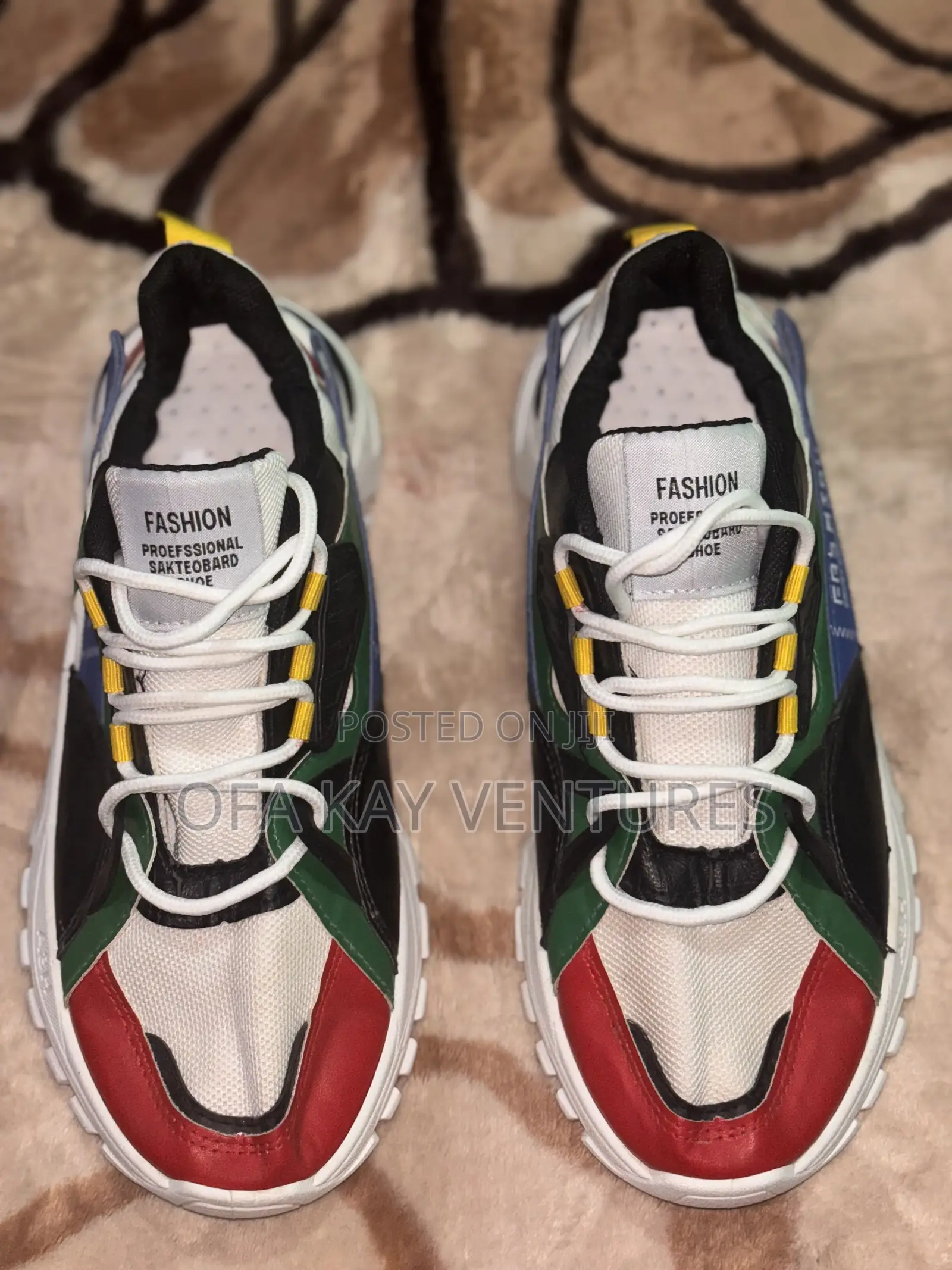 Colored Men Sneakers 44