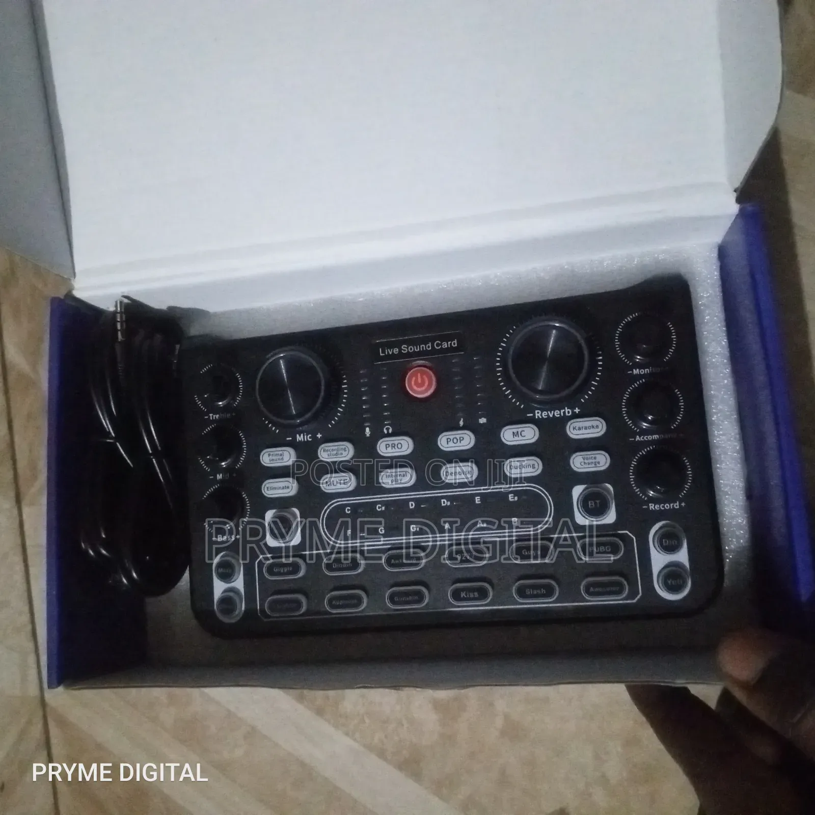 X60 Live Sound Card Set