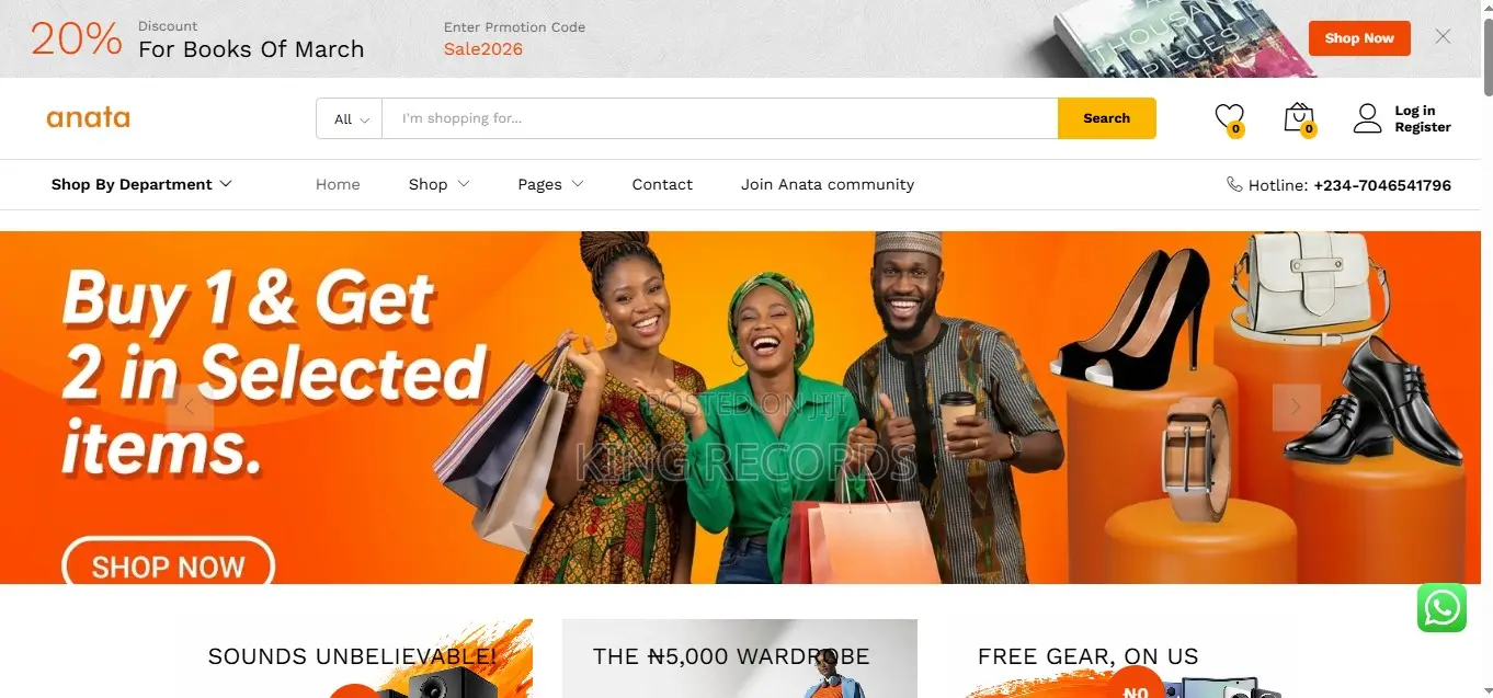 I Will Create A Professional Website For Your Business For 1000 Cedis