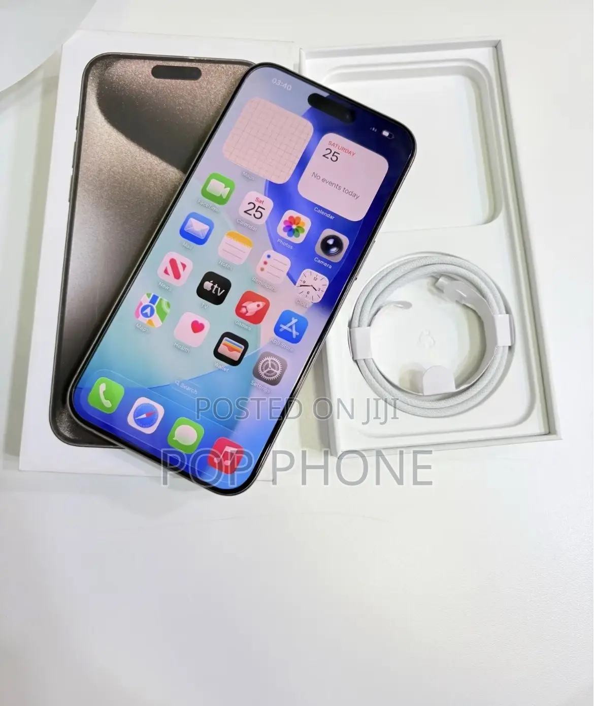 Apple iPhone 15 Pro Max 256 GB Silver