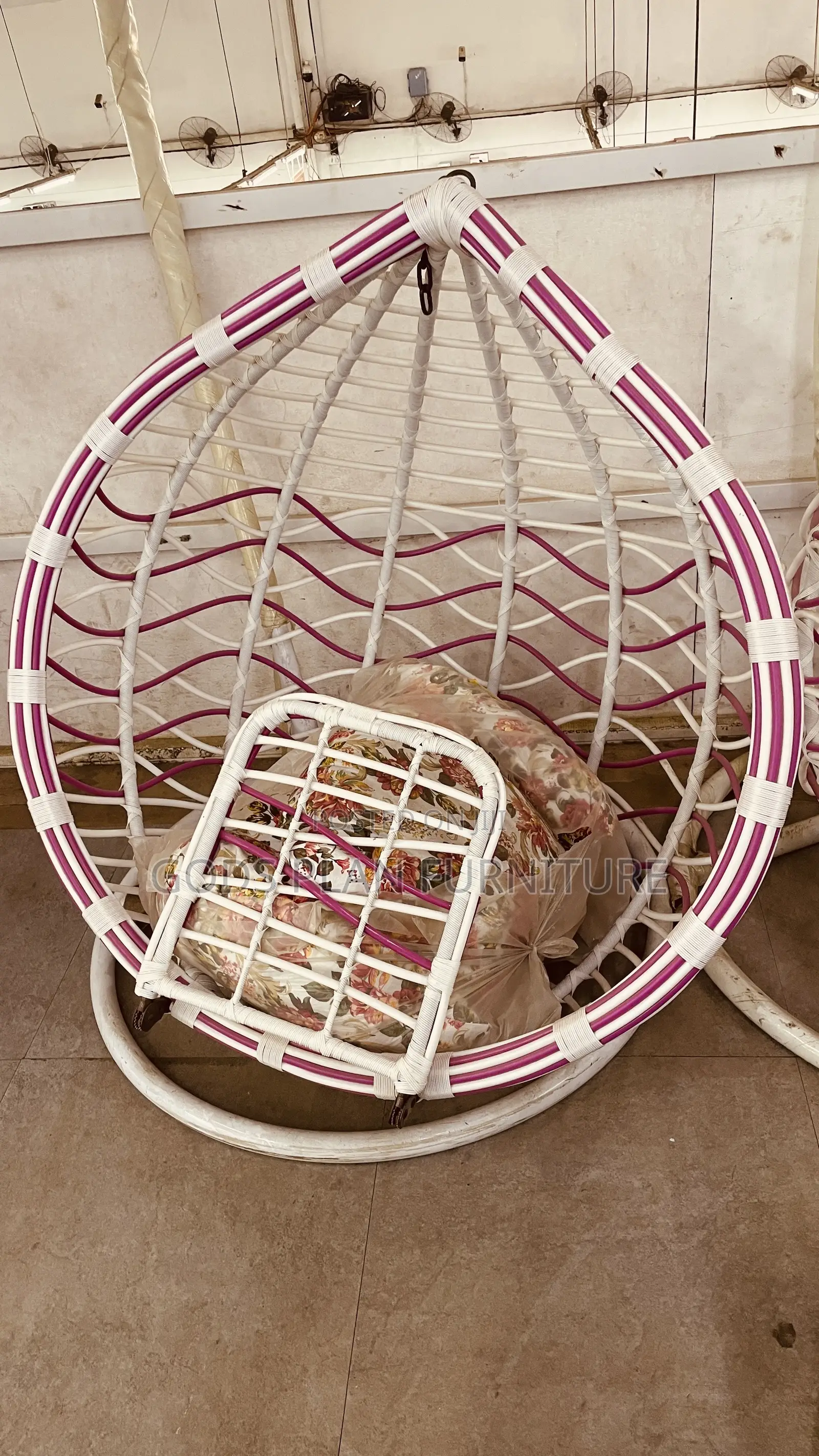 Rattan Hanging Swing Egg Chair