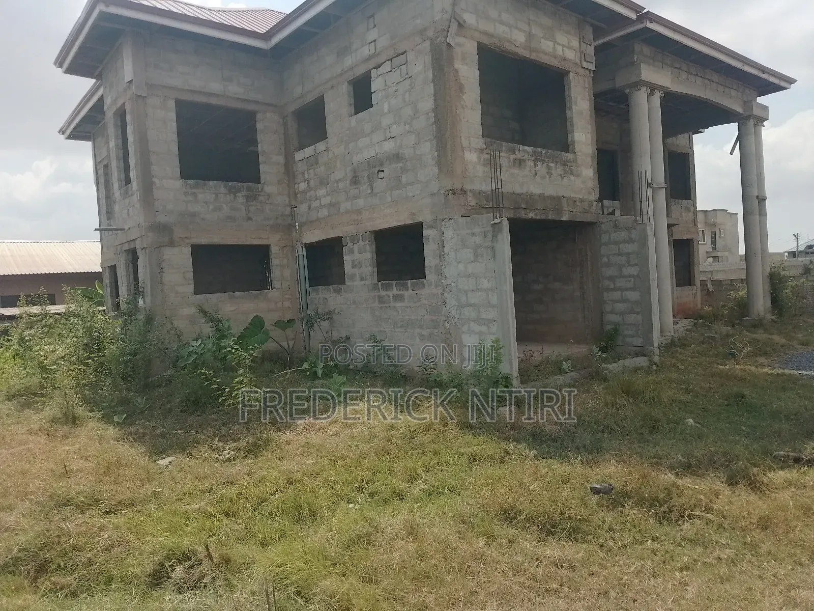 Four Bedroom Uncompleted House for Sale at Gbetsili, Soldier Line