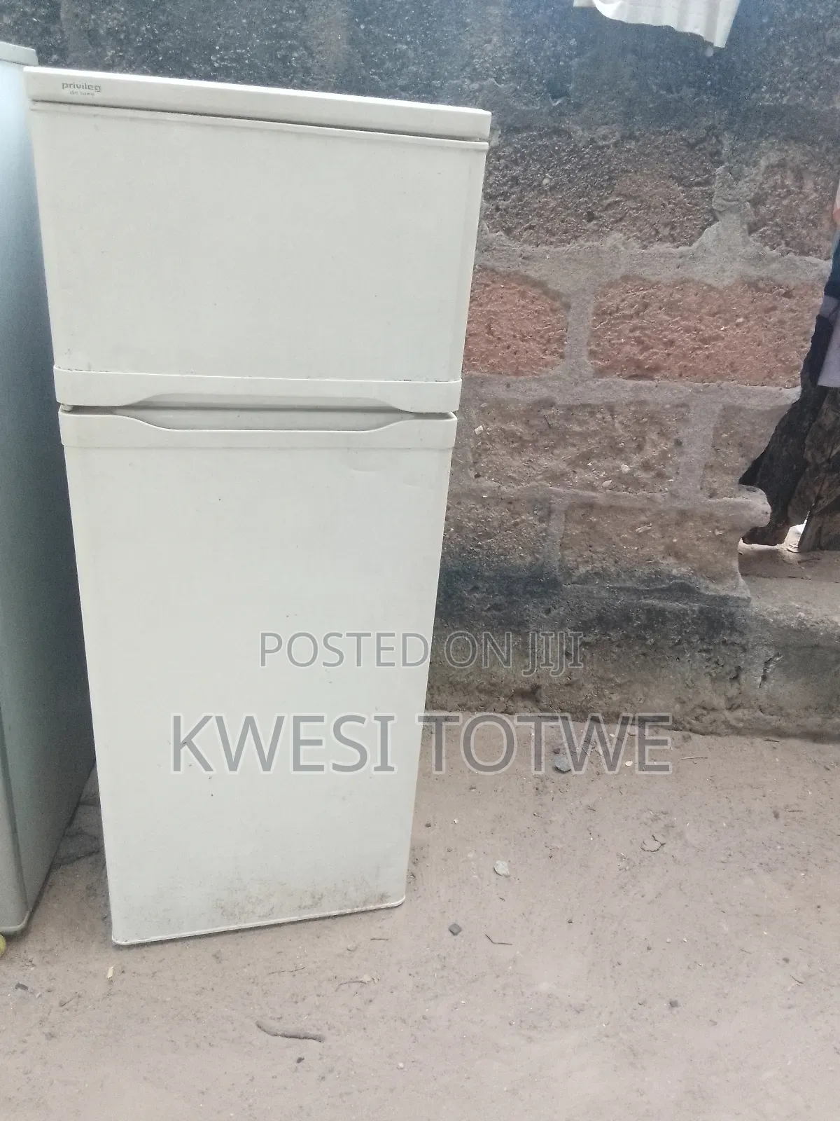 Privileg Double Door Fridge. Top Freezer.