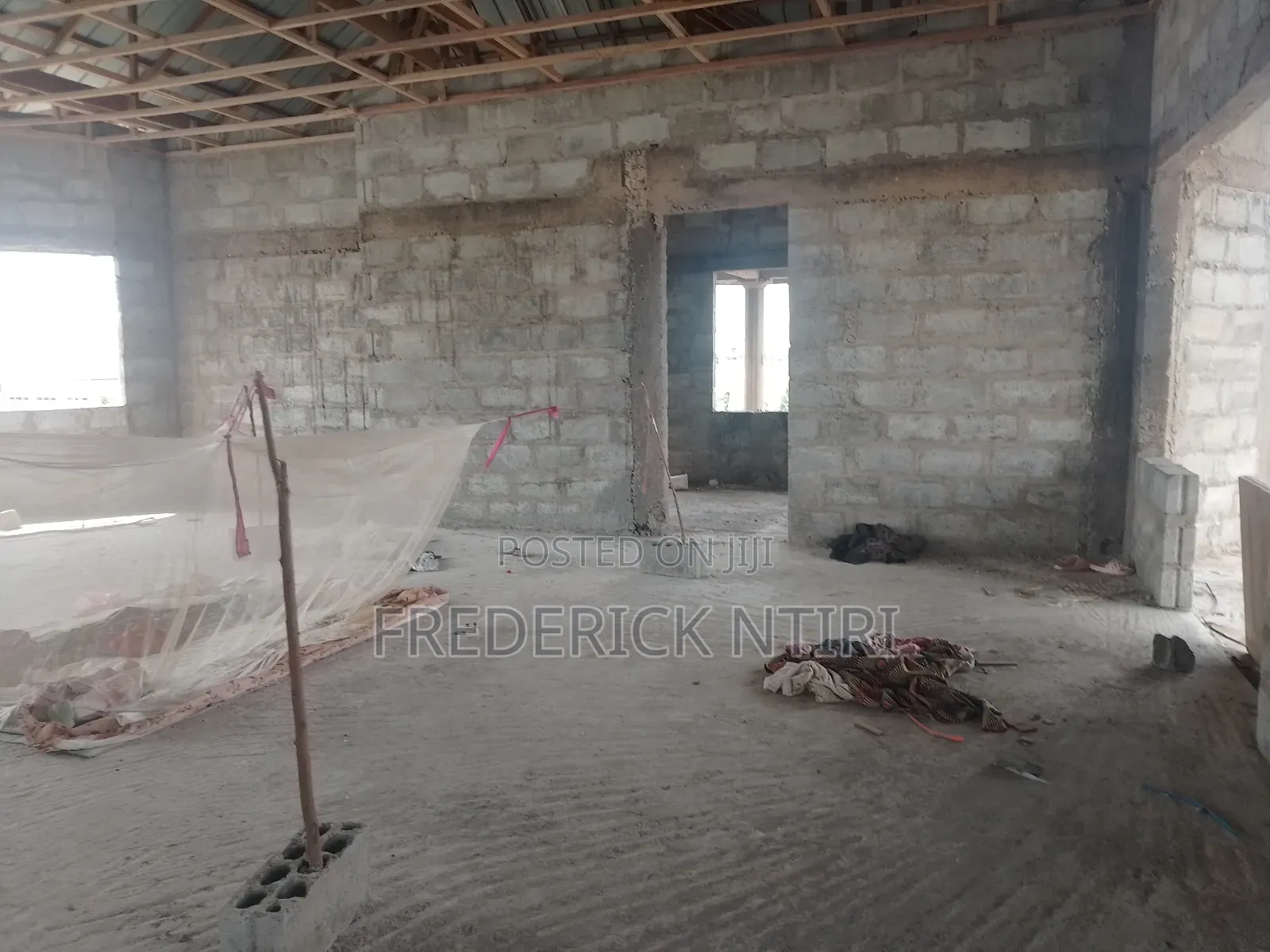 Four Bedroom Uncompleted House for Sale at Gbetsili, Soldier Line