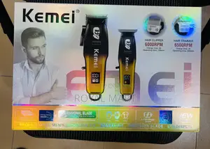 Kemei Cordless Hair Clipper and Trimmer