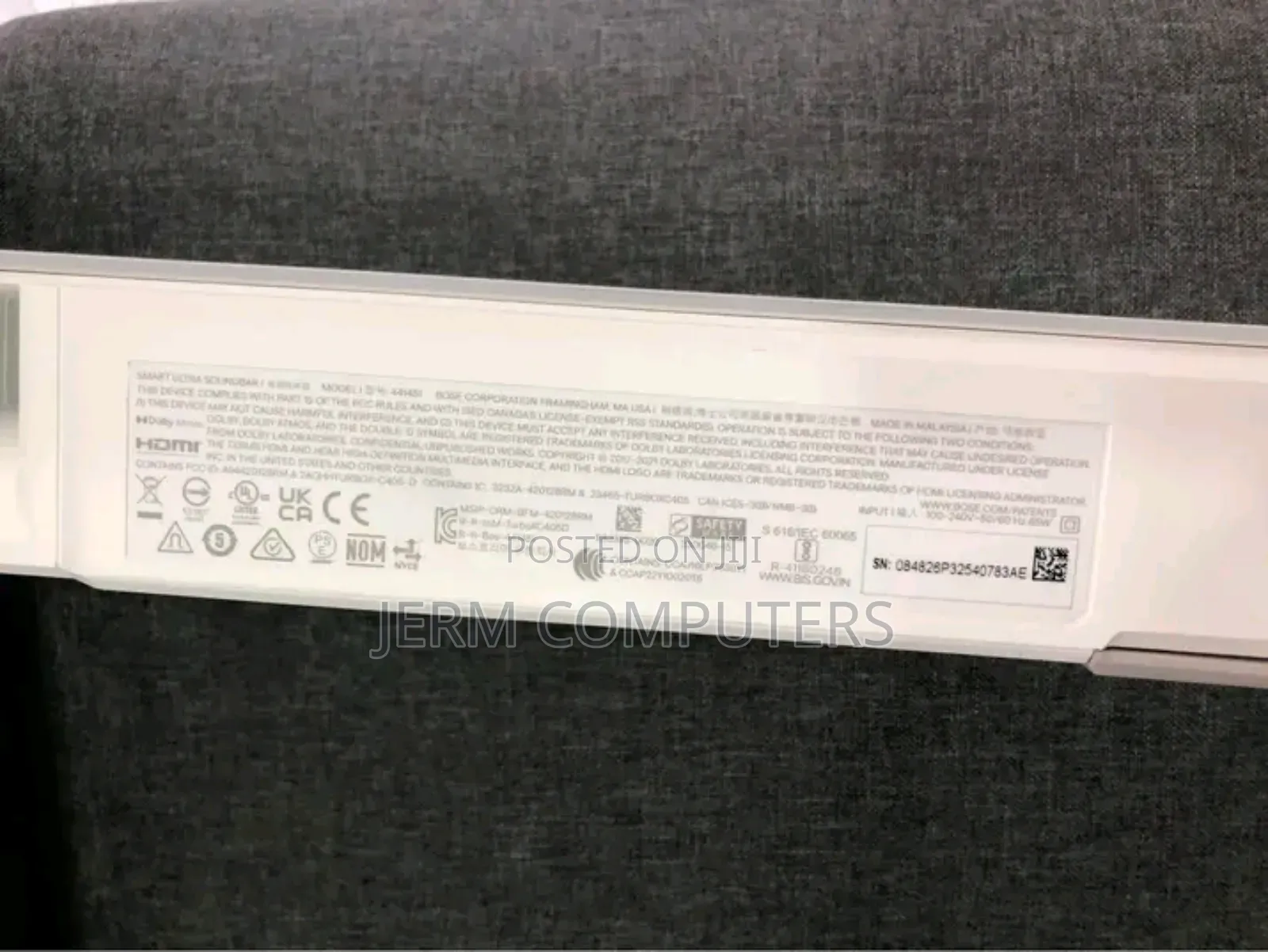 Bose Soundbar White From Uk