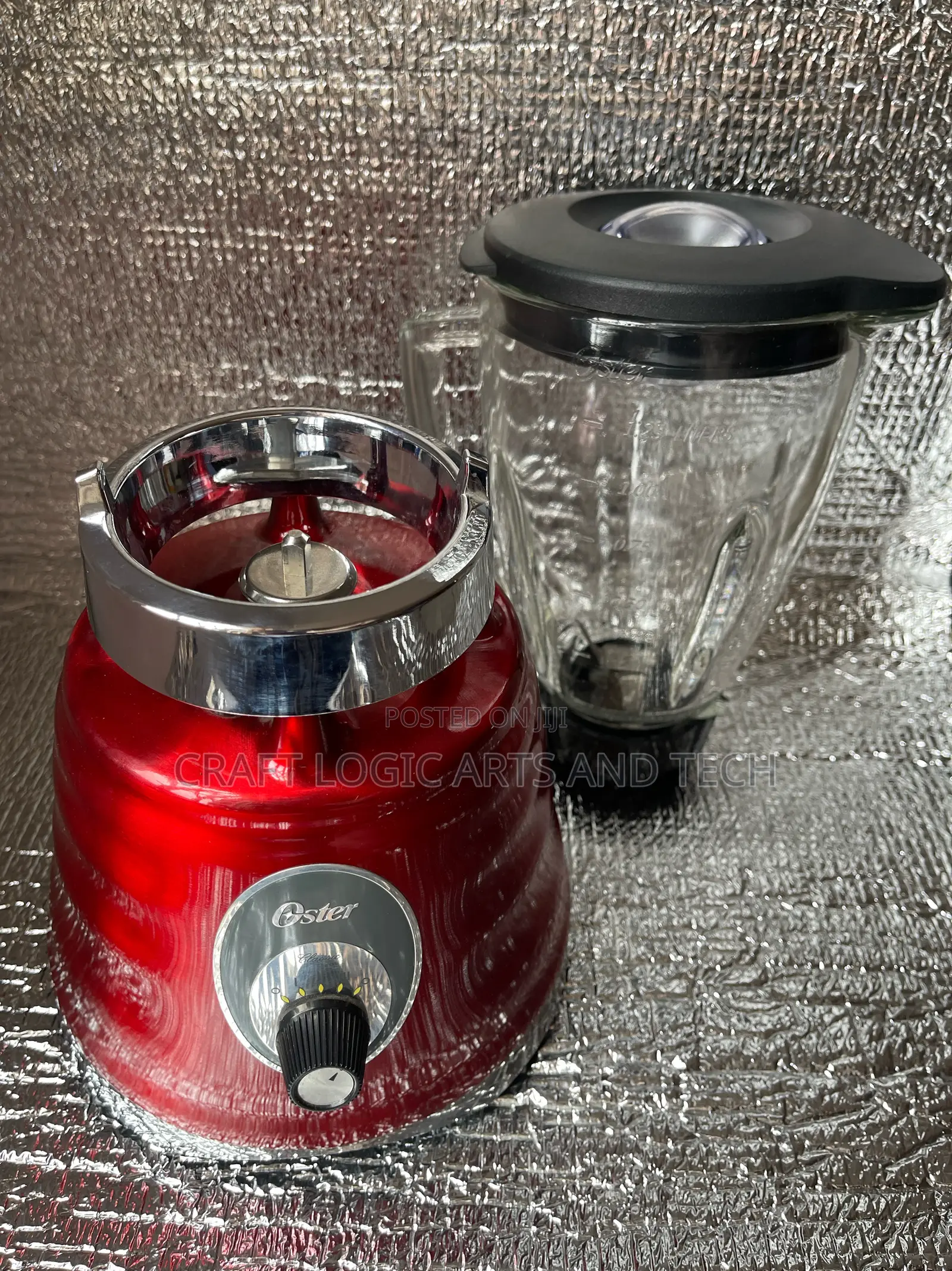 Oster Blender Osterizer Classic Glass Jar 600w Usa American Brand